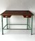 Vintage Industrial Console Table with Drawers 14