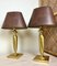 Lampes de Bureau Vintage en Laiton de Herda, Pays-Bas, 1970s, Set de 2. 6