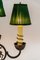 Lámpara de mesa con motivo de caza, años 50, Imagen 6