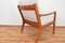 Danish Teak Senator Lounge Chair by Ole Wanscher for France & Son, 1960s 8