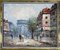Caroline Burnett, Arc De Triomphe Street, años 30, óleo sobre lienzo, Imagen 7