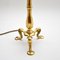 Antique Brass and Glass Table Lamp 4