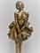 Bronze Frau als Ballerina von P. Philippe, 1920er 7