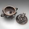 Antiker chinesischer Weihrauchbrenner aus Bronze mit Drachen 9