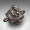 Antique Chinese Bronze Incense Burner with Dragon 7