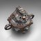Antique Chinese Bronze Incense Burner with Dragon, Image 7