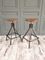 French Industrial Stools, Set of 2, Image 1