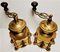 Vintage Coffee Grinders in Brass & Wood, Set of 2, Image 8