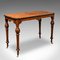 Antique English Marquetry Inlaid Walnut Centre Table 1