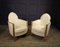 French Art Deco Armchairs in Parcel Gilt Wood, Set of 2 9