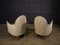 Fauteuils Art Déco en Bois Doré, France, Set de 2 7