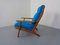 Eichenholz & Kvadrat Hallingdal GE290H Sessel von Hans J. Wegner für Getama, 1960er 9