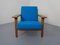 Poltrona Hallingdal GE290 in quercia di Hans J. Wegner per Getama, anni '60, Immagine 4