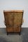 Vintage Dutch Cognac Colored Wingback Leather Club Chair, Image 13