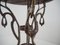 Antique Industrial Iron Side Table 9