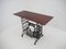 Table d'Appoint Industrielle Vintage de Sewing Machine 13