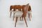 Mahogany Dining Chairs from Oswald Haerdtl, Czechoslovakia, 1960s, Set of 6 7