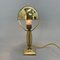 Art Deco Messing Tischlampe, 1930er 3