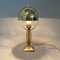Art Deco Brass Table Lamp, 1930s 5