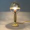 Lampada da tavolo Art Déco in ottone, anni '30, Immagine 4