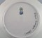 Porcelain Dinner Plate with Hand-Painted Fish Motif from Royal Copenhagen 4