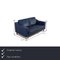 Blue Leather Two-Seater Sofa from Leolux 2