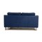 Blue Leather Two-Seater Sofa from Leolux 7