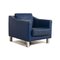 Blue Leather Armchair from Leolux, Image 1
