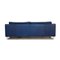 Blue Leather Three-Seater Sofa from Leolux 7