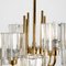 Crystal Glass Chandelier from Peill & Putzler, Germany, 1970s 4