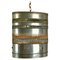 Metal Pendant Lamp with Brass and Copper Decorations, Image 1