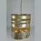 Metal Pendant Lamp with Brass and Copper Decorations 2