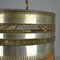 Metal Pendant Lamp with Brass and Copper Decorations 17