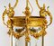 Louis XVI Laternen aus vergoldeter Bronze, 2er Set 6