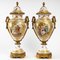 19th Century Porcelain Covered Vases from Sèvres, Set of 2, Image 2