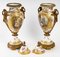 19th Century Porcelain Covered Vases from Sèvres, Set of 2, Image 5