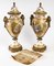 19th Century Porcelain Covered Vases from Sèvres, Set of 2, Image 12