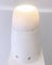 Lámpara italiana Mid-Century de mármol blanco, años 70, Imagen 4