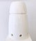 Lámpara italiana Mid-Century de mármol blanco, años 70, Imagen 1