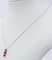 18 Karat White Gold Pendant Necklace with Rubies and Diamonds 3