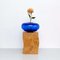 Vase Q en Bois et Verre de Murano de 27 Woods pour Chinese Artificial Flowers par Ettore Sottsass 12