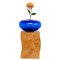 Wood and Murano Glass Q Vase from 27 Woods for Chinese Artificial Flowers by Ettore Sottsass 5