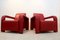 Vintage Italian Leather Armchairs from Marinelli, Set of 2 1