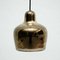 Lámpara colgante Bell dorada de Alvar Aalto, años 50, Imagen 3