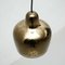 Golden Bell Pendant Lamp by Alvar Aalto, 1950s 4