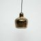 Lámpara colgante Bell dorada de Alvar Aalto, años 50, Imagen 2