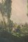 Dame classiche in un paesaggio, XX secolo, Olio su tela, con cornice, Immagine 6