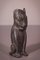 Afrikanische Benin Bronze Leopard Skulptur, 20. Jh 2