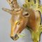 Antique Black Forest Carved Wood Deer Head, 1850s, Image 3