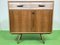 Vintage Sideboard with Two Drawers and Brass Decorations, 1950s, Image 1